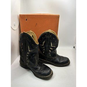 vintage boys cowboy boots US Gaytees Hurricane Size 10